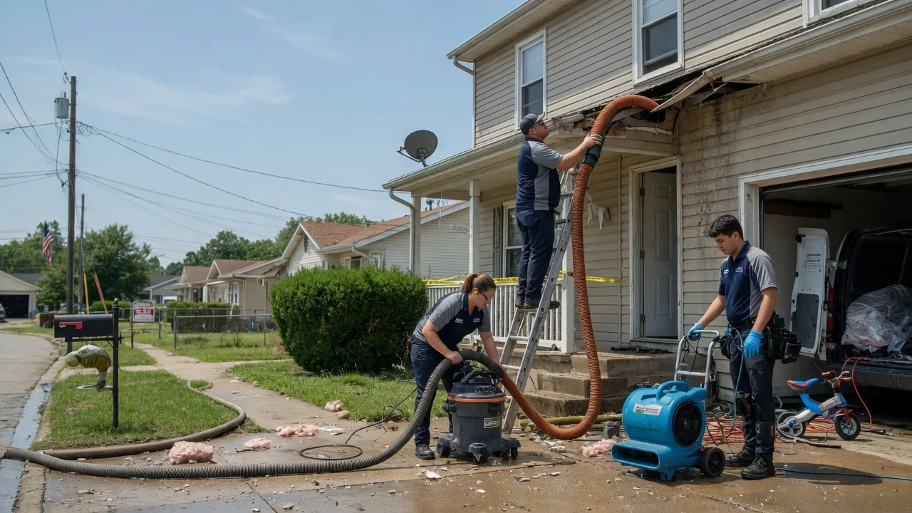Water Damage Restoration in Paola, KS near me